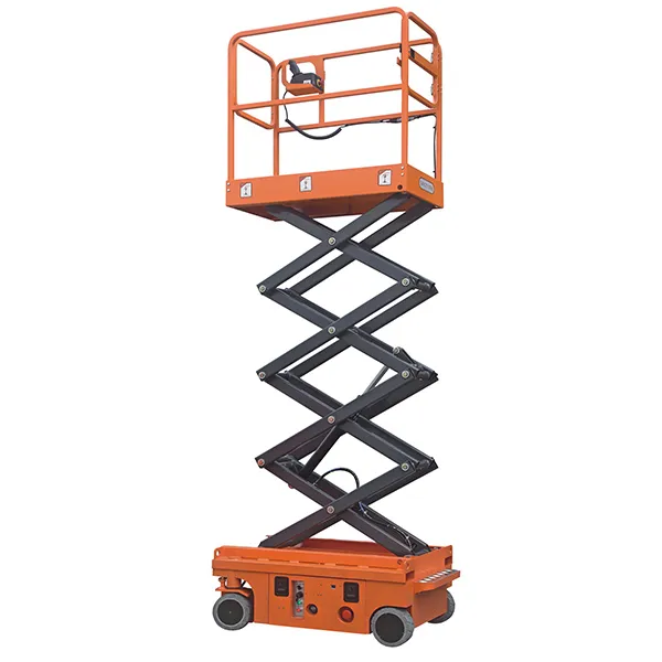 Mini Electric Scissor Lift (Hydraulic Steering)