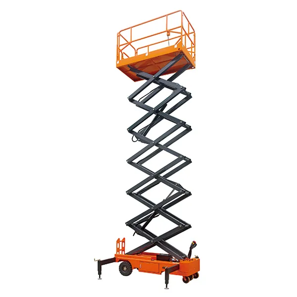 Scissor Lift with Pulling Device