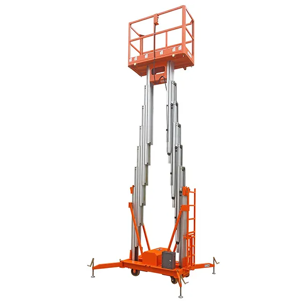 Push Around Vertical Mast Lift (Double Mast)