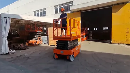 Self-Propelled Scissor Lift (Hydraulic Drive)