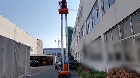 Drivable Vertical Mast Lift (Double Mast)