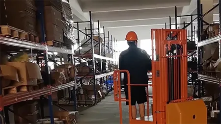 Fully Electric Aerial Order Picker