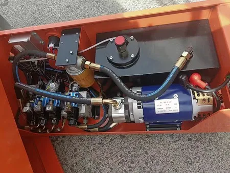 The motor and hydraulic pump unit