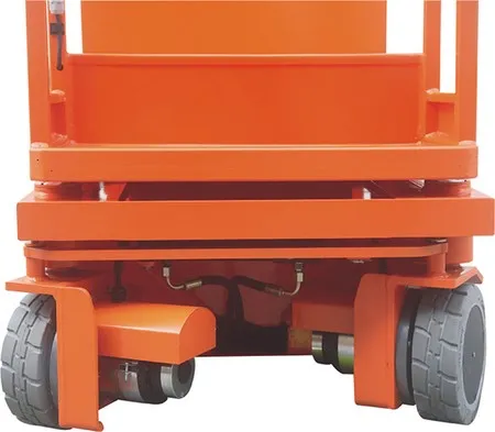 Electric Aerial Order Picker with Hydraulic Steering